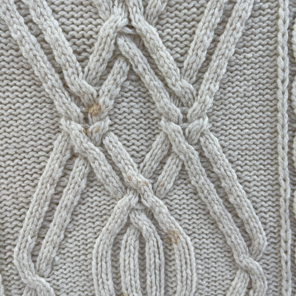 Ann Taylor cable knit sweater M - Picture 8 of 8